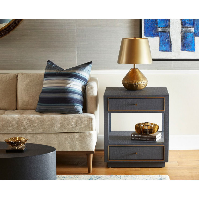 Carmen Accent Chest, Navy Blue