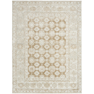 Nourison Dekor 4' x 6' Cream Beige Vintage Indoor Rug