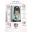Elegant Audrey-Inspired Teal Bubblegum Canvas Wall Art-1478918310