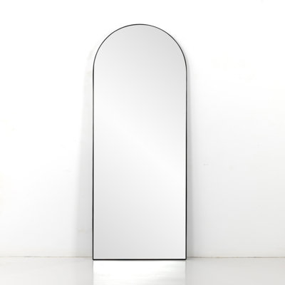 Hiltibran Metal Arch Floor Mirror