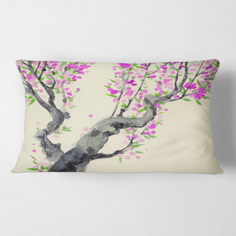 Floral Throw Pillow