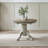 Oval Extendable Solid Wood Dining Table-180606684