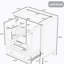 Base de meuble-lavabo simple 29,50 po seulement-101474081