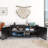 Kousa 42'' Wide 2 - Shelf Storage Cabinet with Cable Management