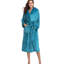 Jarom Flannel Mid-Calf Bathrobe-246950327-246950325