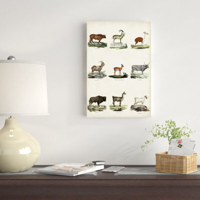 Tableau animal antique I