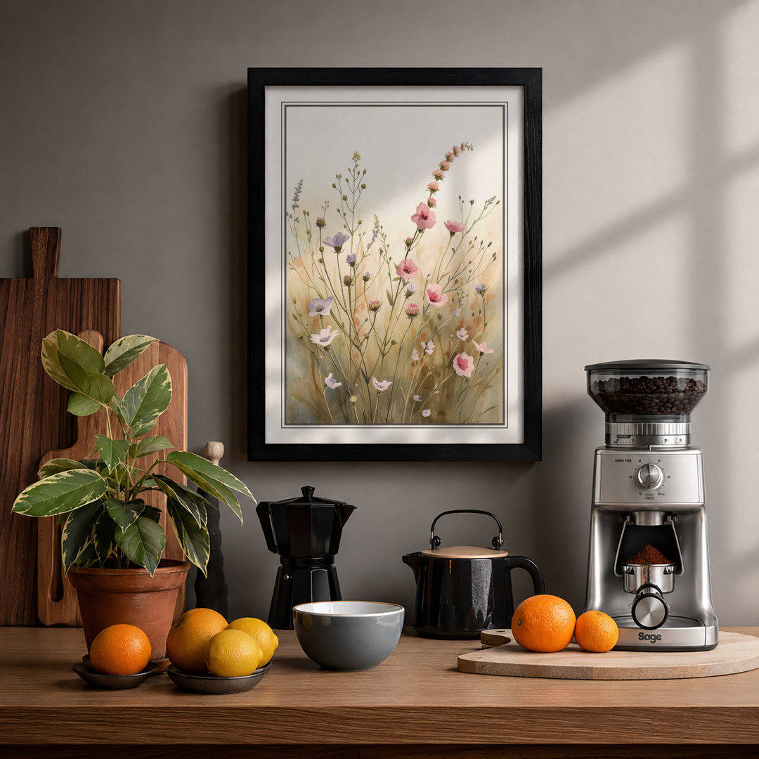 Wildflower Meadow Botanical - Framed Print