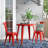 Brinson 30'' Round Metal Indoor-Outdoor Table Set with 2 Cafe Chairs-1795615437-1852887000