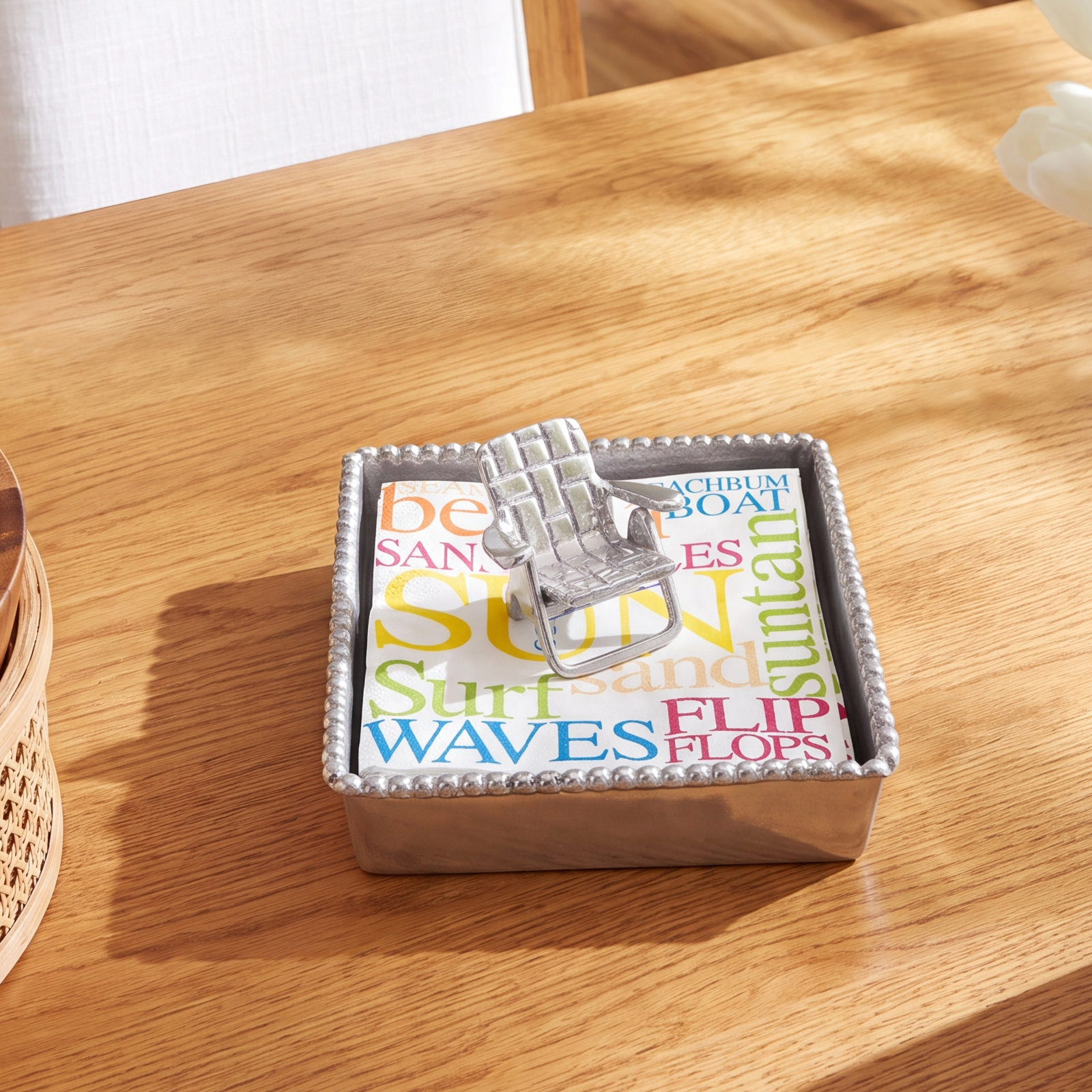 Seaside Metal Napkin Holder