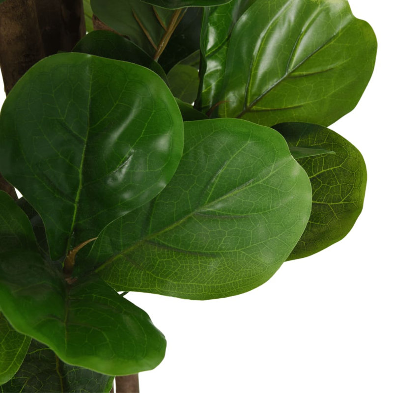 Faux Fiddle Leaf Fig Tree in Pot, 150cm H