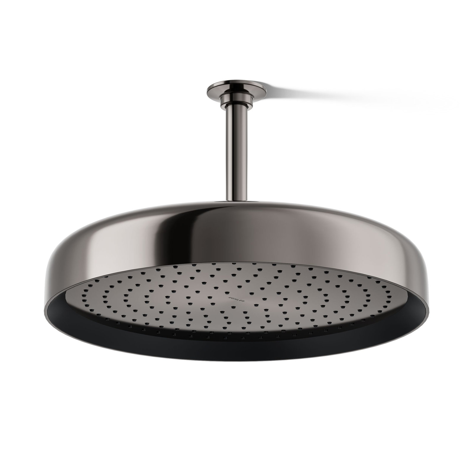 Statement 14" 2.5 GPM Round Rainhead, Vibrant Titanium
