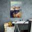 «Blueglow» par Beth Forst, art mural sur toile-2031948255