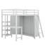 Lit mezzanine avec armoire et bureau Hammersley