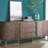 Solid Wood Simple Retro Multi-functional Locker 55.12'' Sideboard