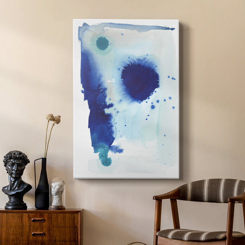 Spare Blue II - galerie sur mesure, H 48 po x l 32 po