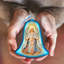 Figurine suspendue ange cloche de Noël