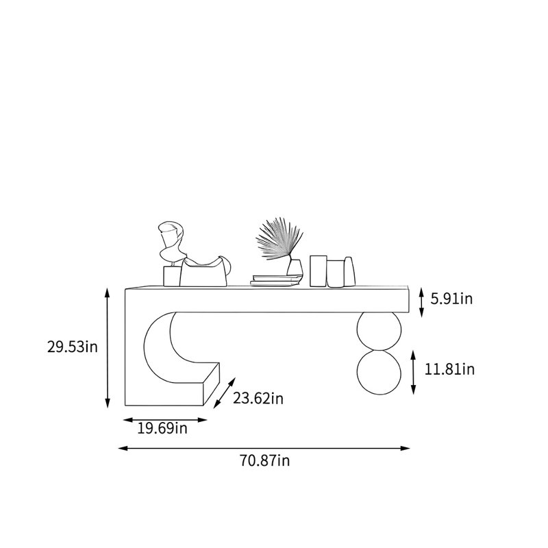 Comptoir de présentation de vêtements