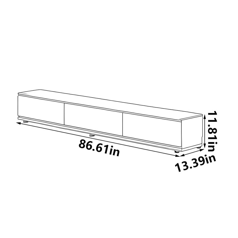 Meuble télé Classic Classic, 86.61"