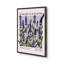 Reproduction du marché aux fleurs de Provence dans un cadre noir, 24 po x 18 po
