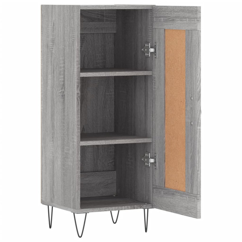 Farrelly 34.5cm Sideboard, Grey sonoma
