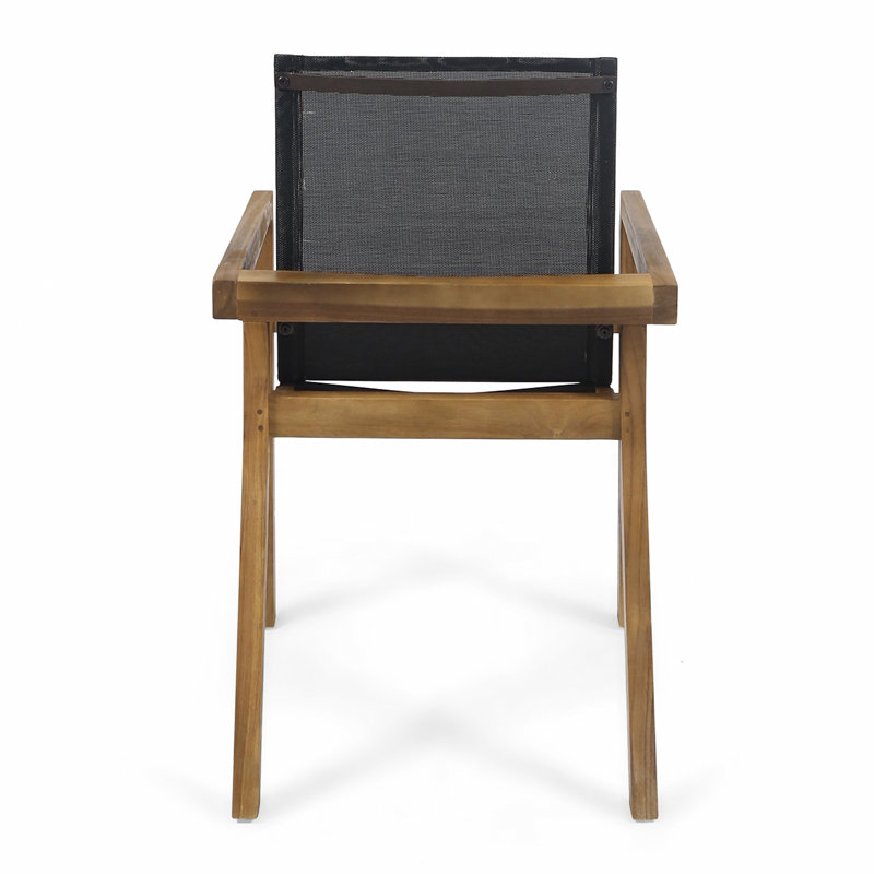Chaise de salle à manger pour patio, ensemble de 2
