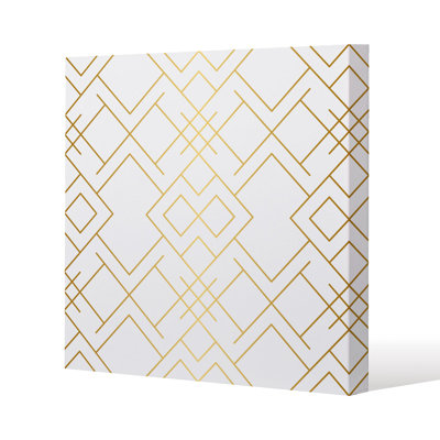 Geo Pattern Slim Style Canvas Print