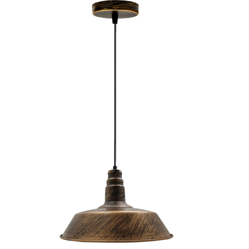 Allyson 1 - Light Single Pendant, Brown, No