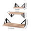 Osbourn 3 Piece Triangle Floating Shelf