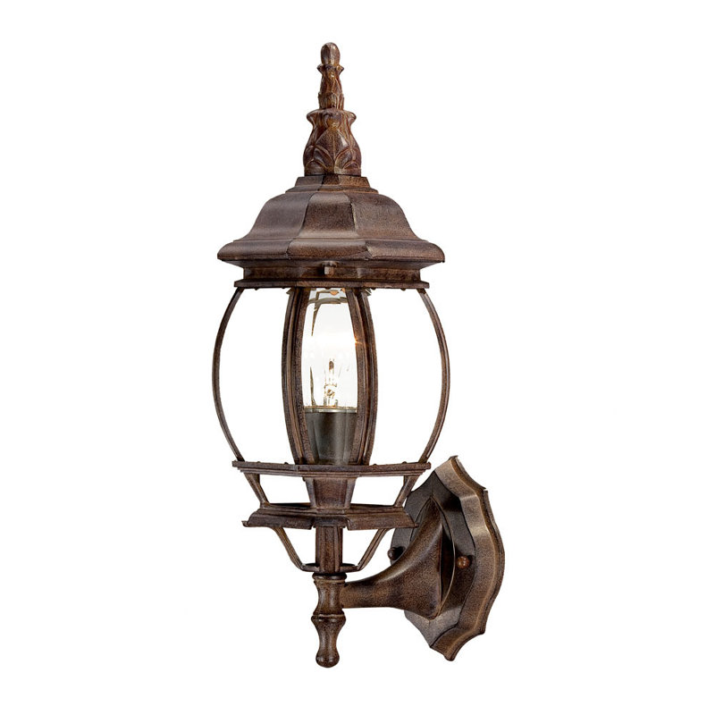 Zuckerman Aluminum Wall Light, Burled Walnut