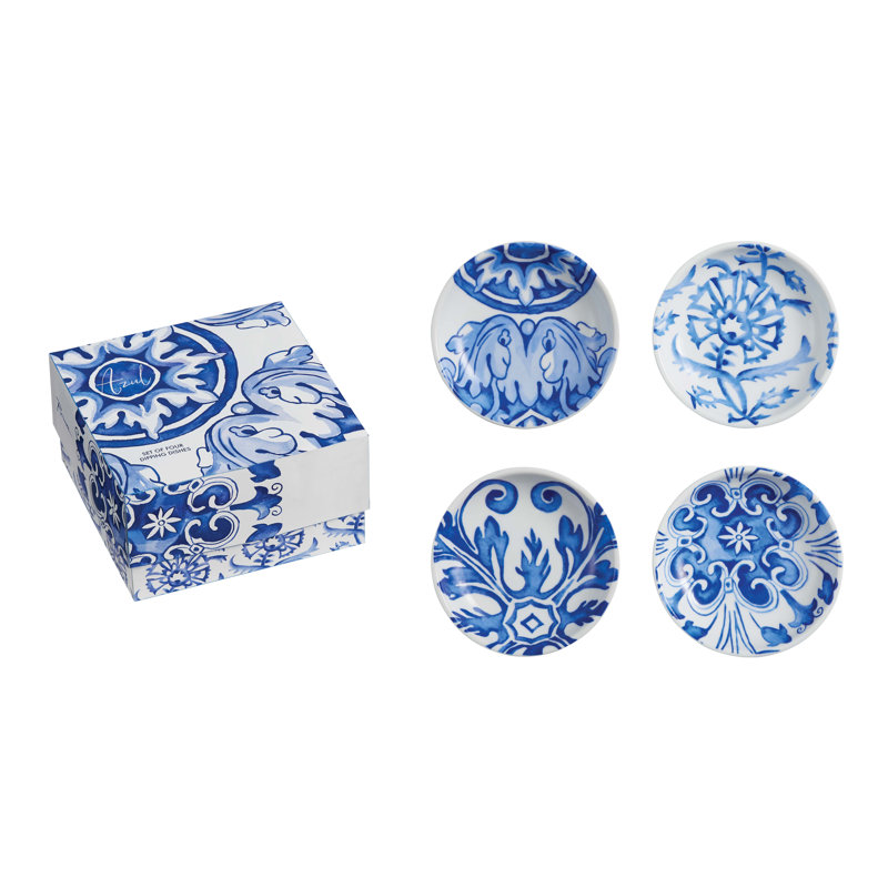 Ensemble de 4 bols à tremper Azul
