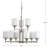 Nash 9 - Light Dimmable Tiered Chandelier