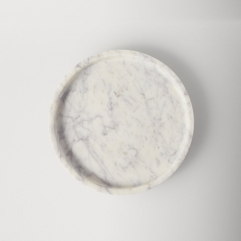 Matheson Marble Tray, 1.5" H x 12" W x 12" D