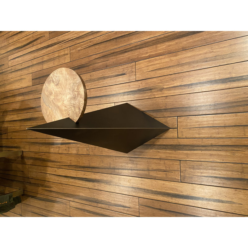 Peak/Plateau Solid Wood Top End Table