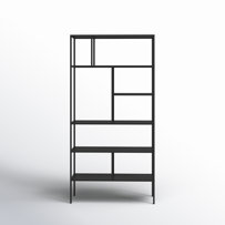 Level Stainless Steel Etagere Bookcase 72x36x15