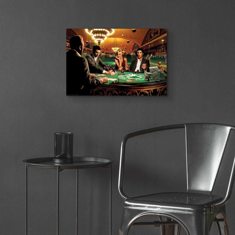" Royal Flush " by Chris Consani, 16" H x 24" W x 0.2" D