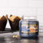 Bougie à pot à odeur bleuet gâteau