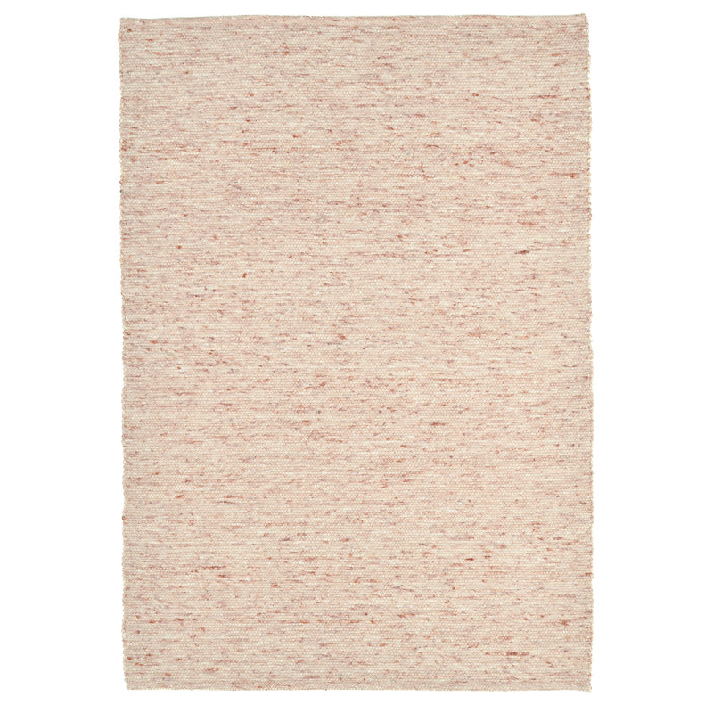 Hand Woven Wool Dark beige Indoor Rug, Rectangle 140 x 200cm