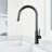 Bristol 19" H 1-handle Pull-Down 2-Function Sprayer Kitchen Faucet-100097140