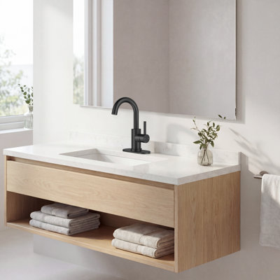 Robinet de lavabo de bar humide à un trou avec bec pivotant à 360 °, robinet de salle de bain à poignée simple 1 trou ou 3 trous avec ligne d'alimentation Cupc, robinet de bar de salle de bain à poignée simple