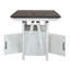 Ensemble de table de rassemblement 5 pièces Scholten avec 4 chaises d'appoint Windsor
