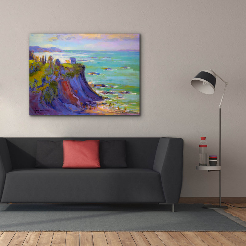  «Coted Emeraude» par Dorothy Fagan, art mural sur toile, 54 po x 40 po, H 40 po x l 54 po