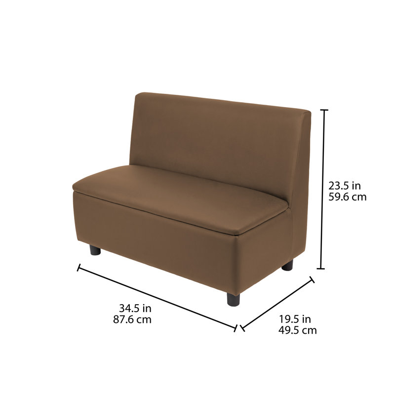 Ensemble de 2 canapés modulaires Kid Comfort - chocolat, Chocolat