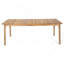 Ensemble de salle à manger pour patio extérieur 9 pièces (chaise de salle à manger 8 pièces et table de salle à manger 1 pièce)