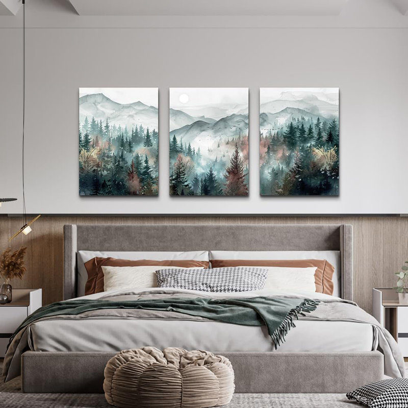 3 Piece Wrapped Canvas Print