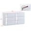Lit plateforme tapissier 5 pièces Angulus-1157309436