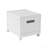 Set Of 2 Collapsible Stackable Rolling File Boxes With Lids And 10 Hanging Files, Portable Plastic Storage Organizer Or File Cabinet With Wheels For Home Or Office