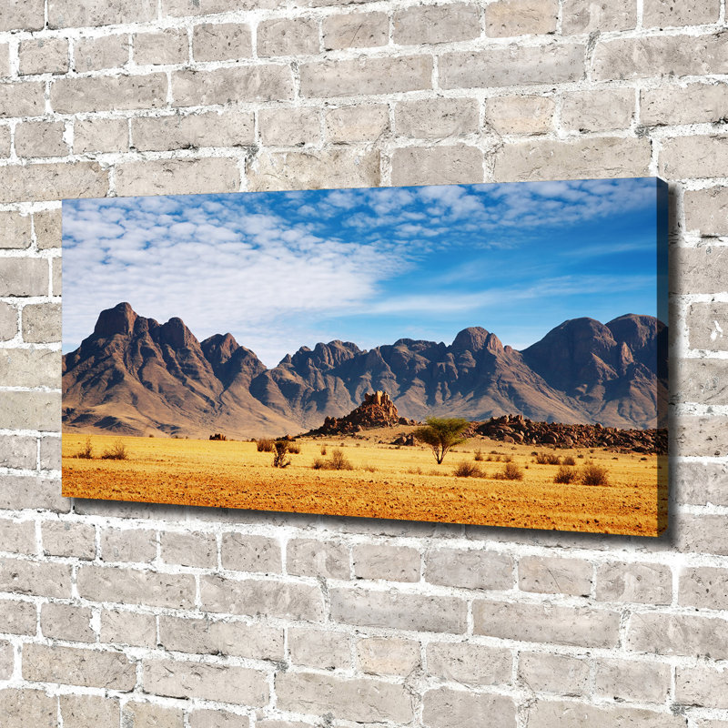 Rocks In Namibia - Wrapped Canvas Print