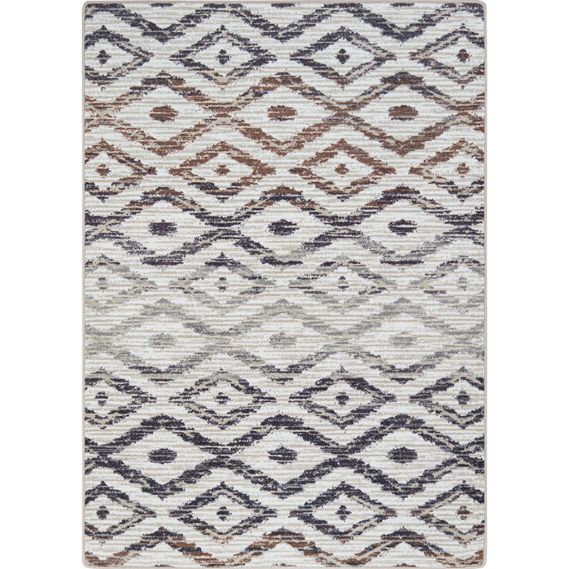 Diamond Oasis Sunset Area Rug, Rectangle 3'10" x 5'4"