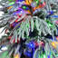 Arbre de Noël enneigé 7,5 pi avec 350 lumières, 1389 branches, épinette artificielle Home Delight