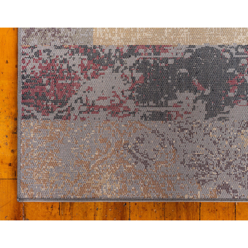 Arabica Abstract Indoor Rug, Square 8'